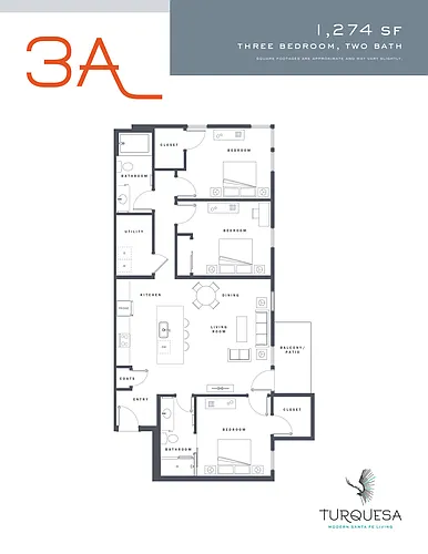 Floor plan 3A