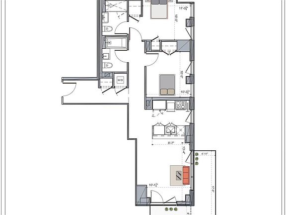 2nd image of 4441 Purves St APT 2106