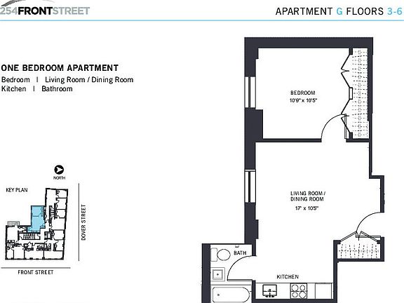 2nd image of 254 Front St APT 3G