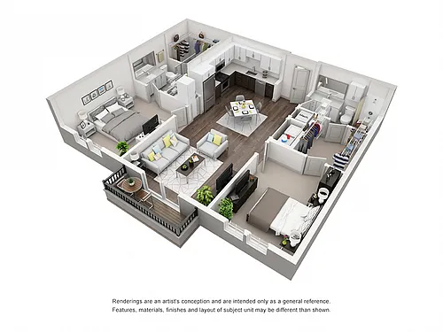 Floor plan Sanders