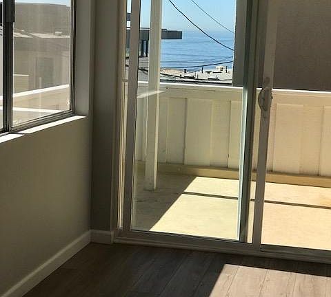first floor view and patio