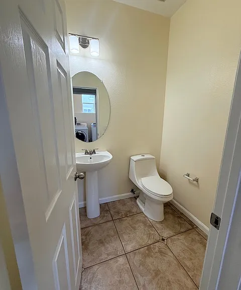 Powder room on main level