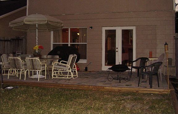 Back patio