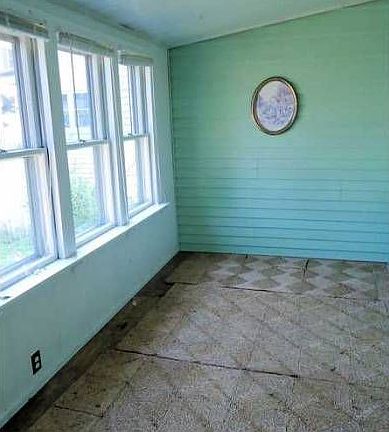 Living space on porch