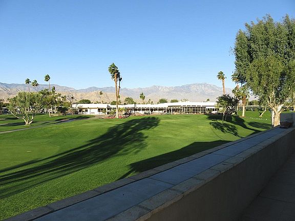 Patio #1 rt view of 1st Tee 