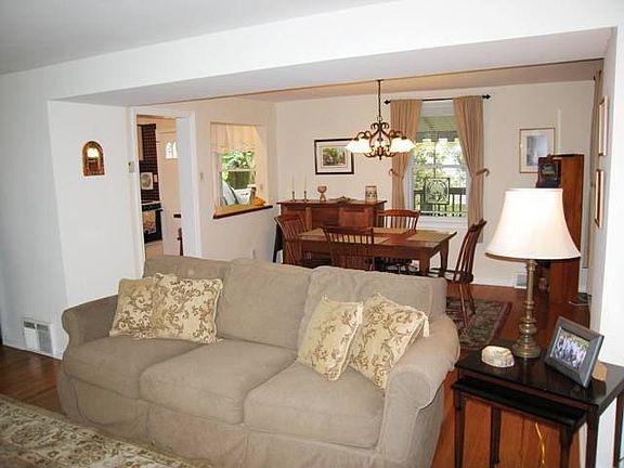 Living Room and Dining Room