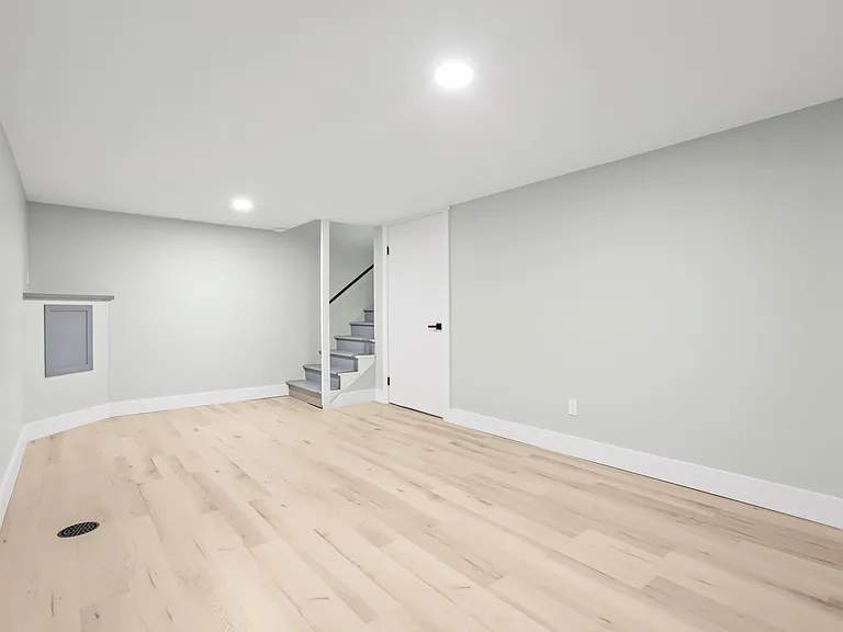 Finished basement.