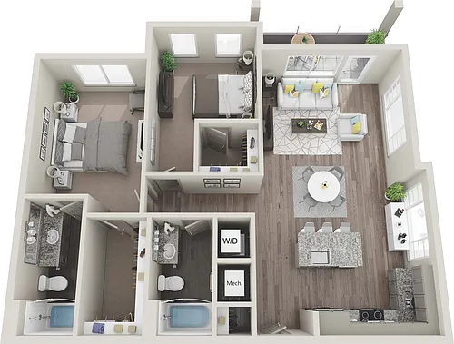 Floor plan B2
