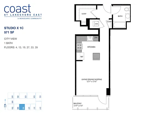Floor plan Sx1C