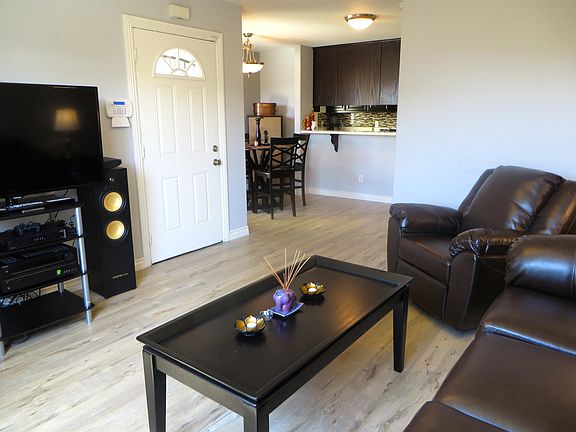 Living room & the front entrance.