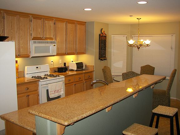 Beautiful Granite Countertops w/Tile Fooring