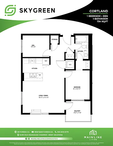 Floor plan Cortland