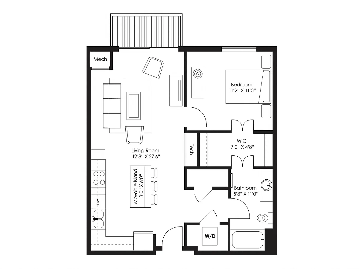 Floor plan A4