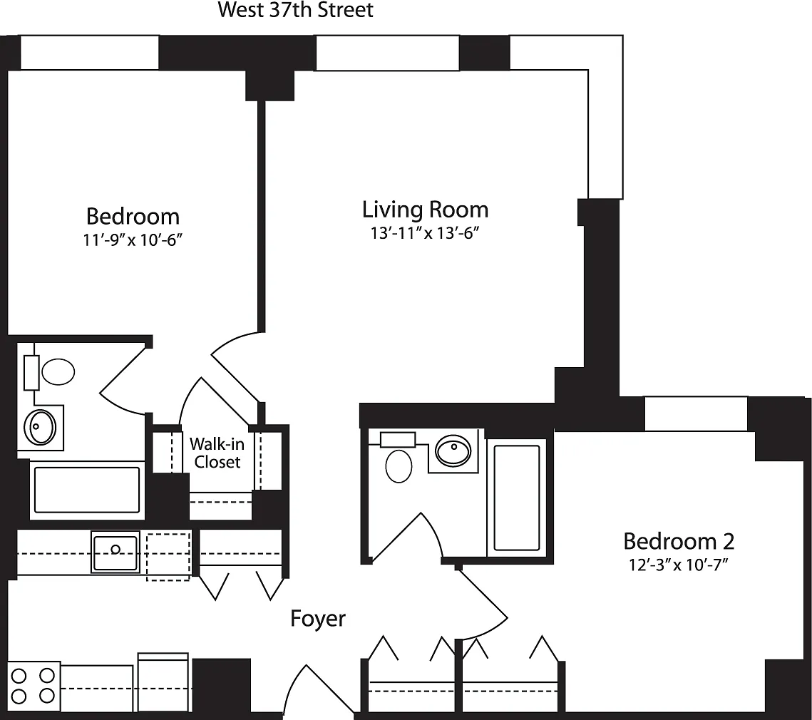 Building Photo - 400 W 37th St #12R