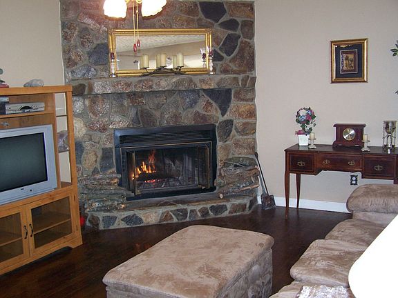 Living Room & Fire Place