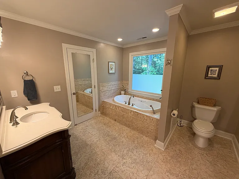 Master bathroom