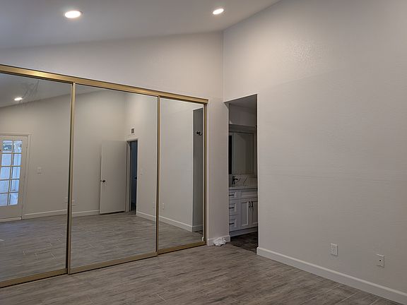 Master bedroom with ensuite bathroom