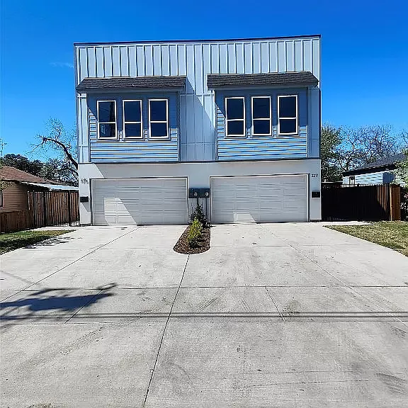 This beautiful new home is located in a quiet older Hispanic neighborhood that is in the process of being renovated.
In addition to the two-car garage, there is room for two cars in the driveway and one on the street.