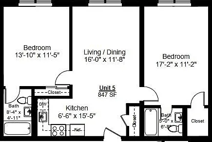 134 Summer St #5T — Photo 9