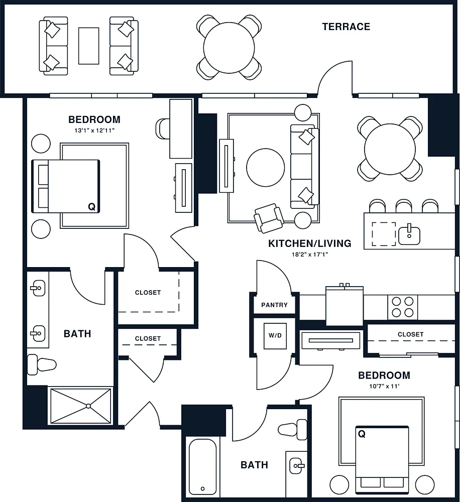Floor plan B7