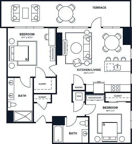 Floor plan B7