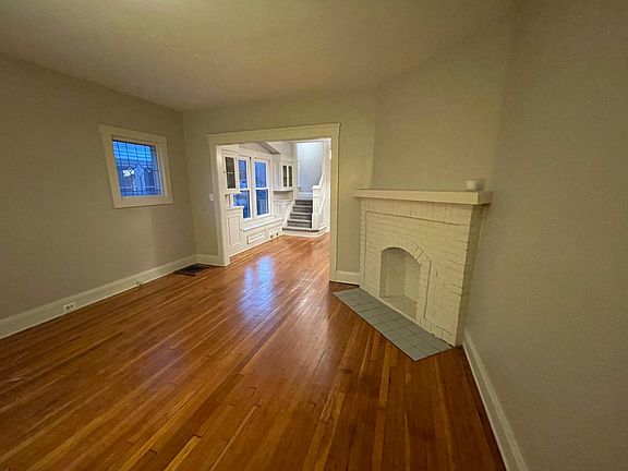 Living room from front door