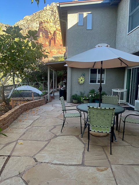 This is the entrance to the apartment with Thunder Mountain view.