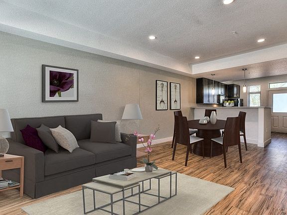 Living Area - 2 BR Townhome