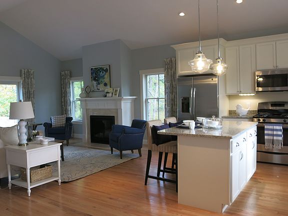 Open Kitchen Living Area