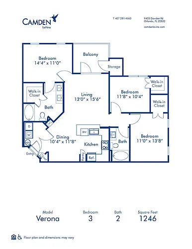 Floor plan Verona