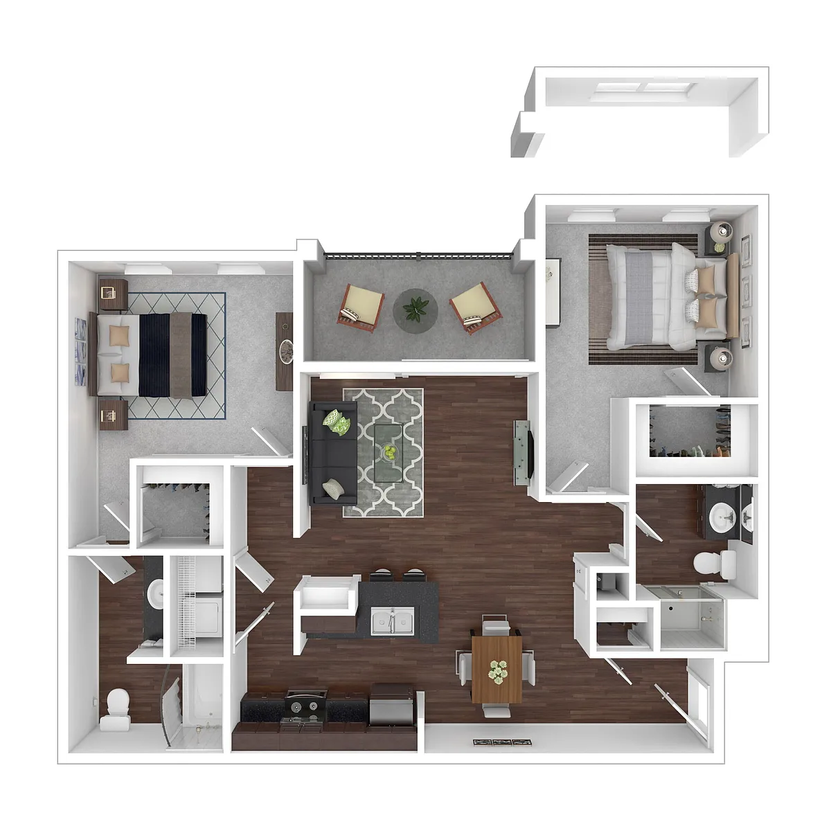 Floor plan B1
