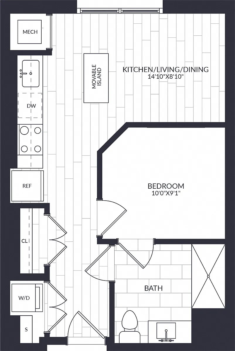 Floor plan A1-3-ANSI
