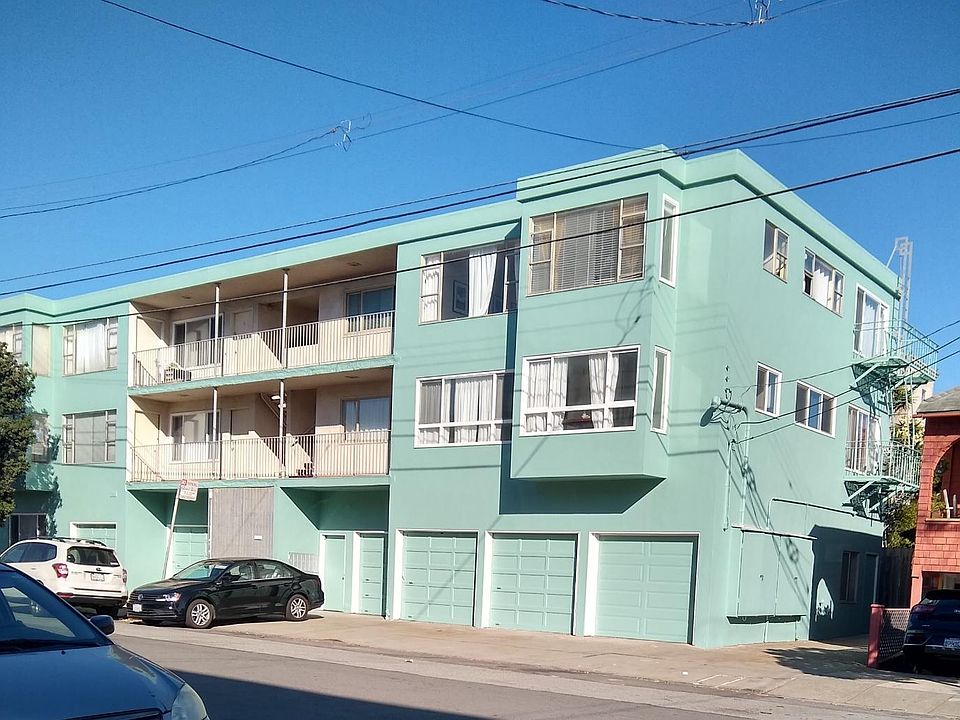 apartment building. available garage parking.