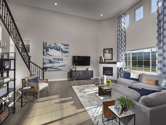 The Bluebell floorplan modeled at Prospect Village at Sterling Ranch.