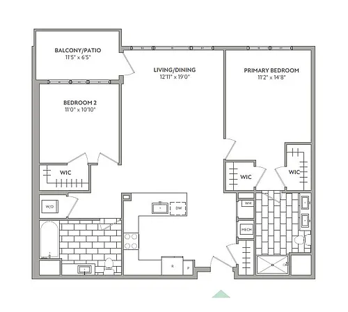Floor plan B3