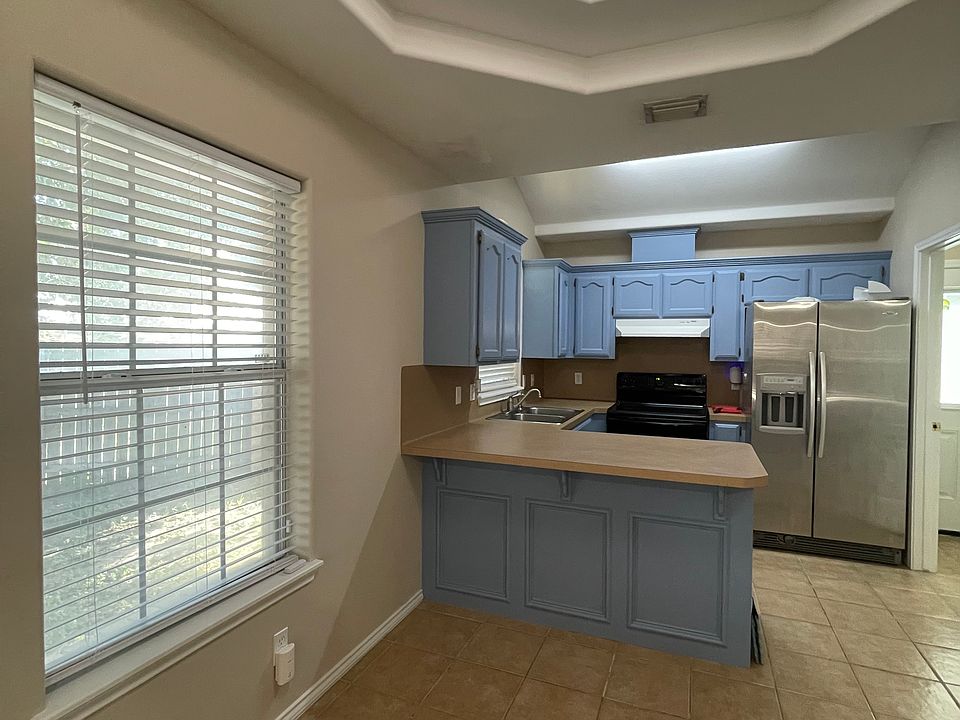 kitchen and dining area