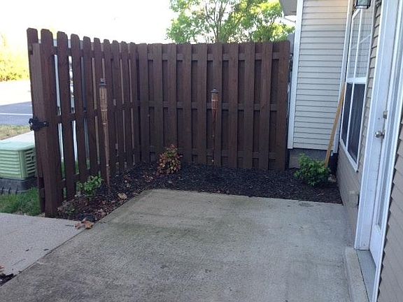 Back Patio Area with Garden Space