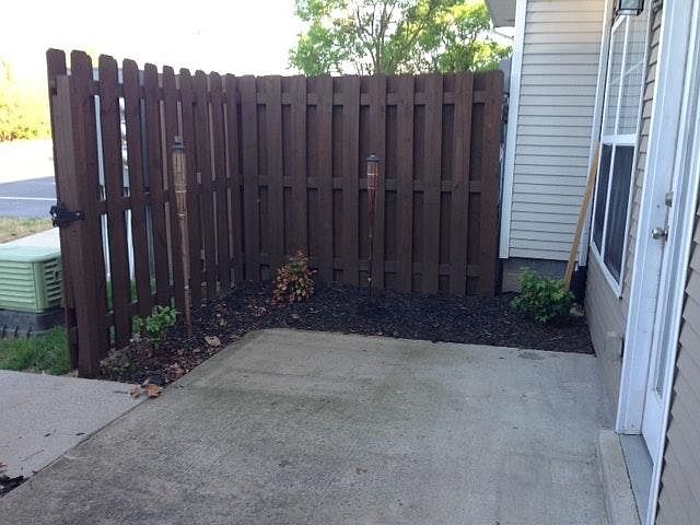 Back Patio Area with Garden Space