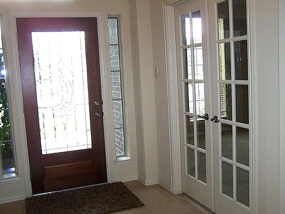 Looking toward entry door, study on your right