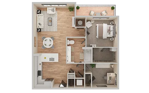 Floor plan A7D