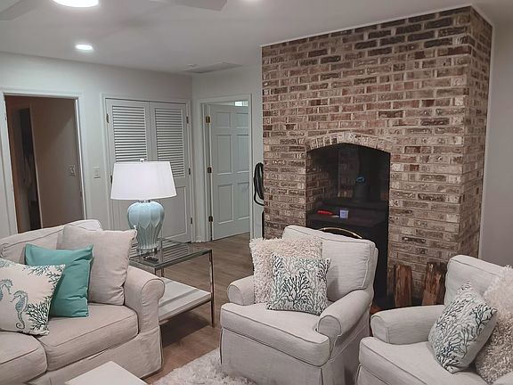 Wood-burning Fireplace