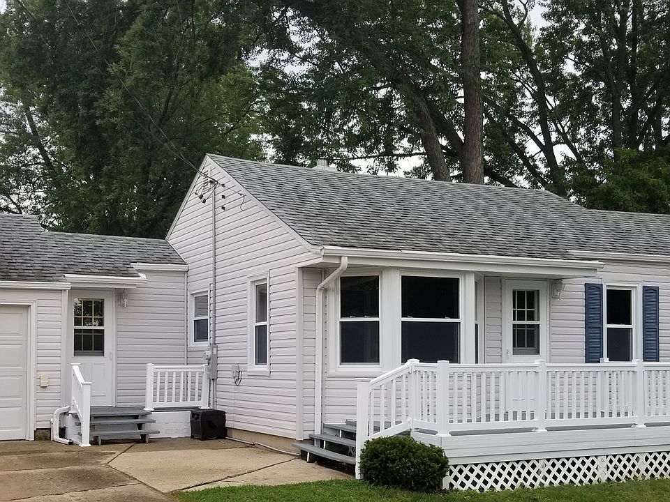 Front of home with attached garage
