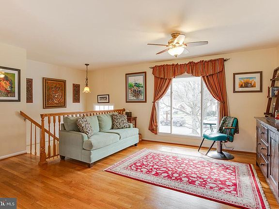 Living room with large picture window.