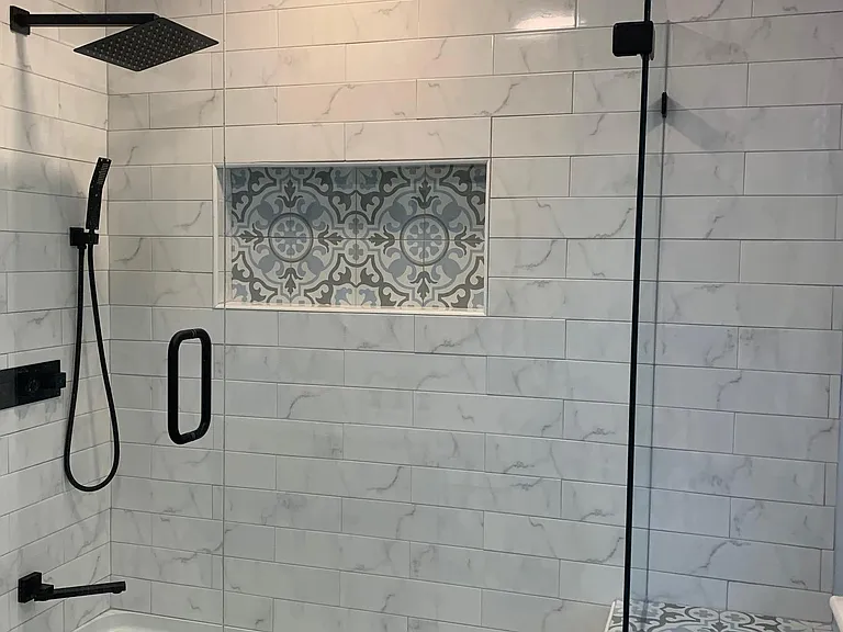 main bathroom with soaking tub
