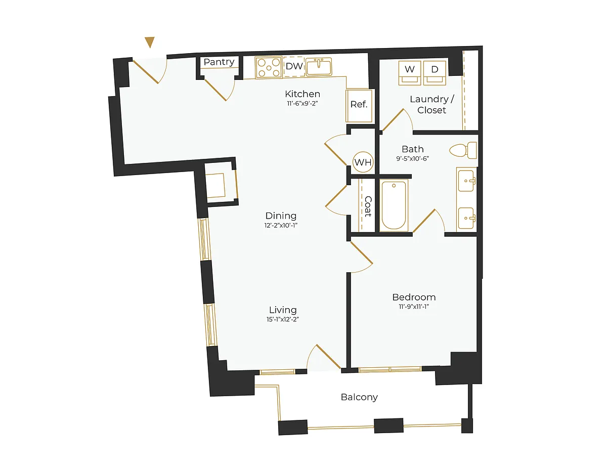 Floor plan A3 ADA