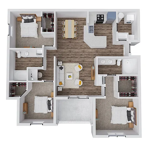 Floor plan CXR