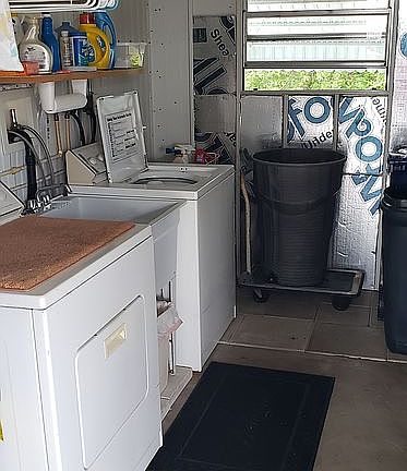 Laundry & storage