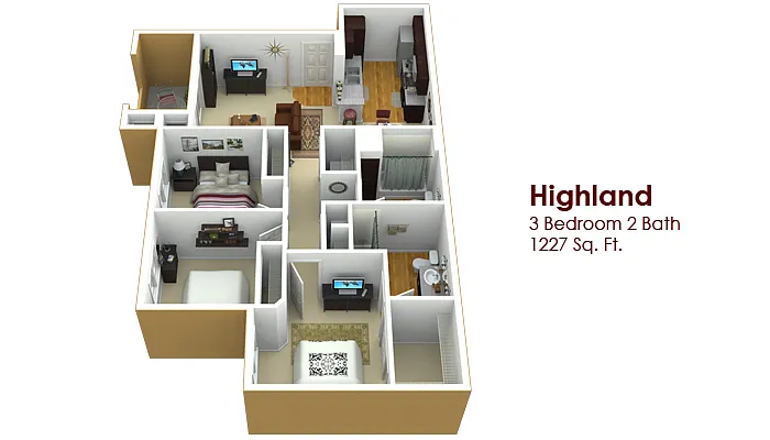 Floor plan Highland