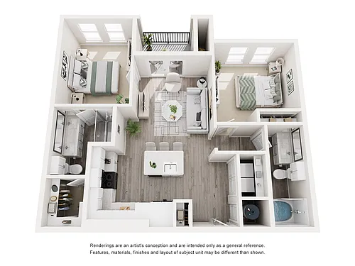 Floor plan B1-60