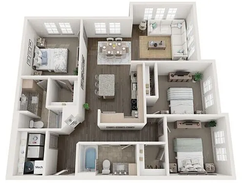 Floor plan C2